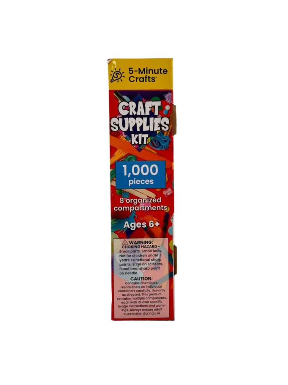 5-Minute Crafts1000-Piece Craft Supplies Kit 8 Organized Compartments Ages 6+ - Picture 10 of 15
